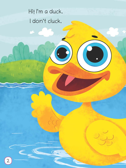 Lil Legends Know me Series, Fascinating Farm Animal Books-  I am a DUCK,  I am a HEN,  I am a HORSE and  I am a SHEEP (Set of 4 Books) Exciting Illustrated Books for kids, Age 2+ - Oswaal Books