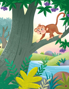 Lil Legends Illustrated Panchatantra Stories - The Monkey’s Heart | Preschool Book For Kids Oswaal Books and Learning Private Limited