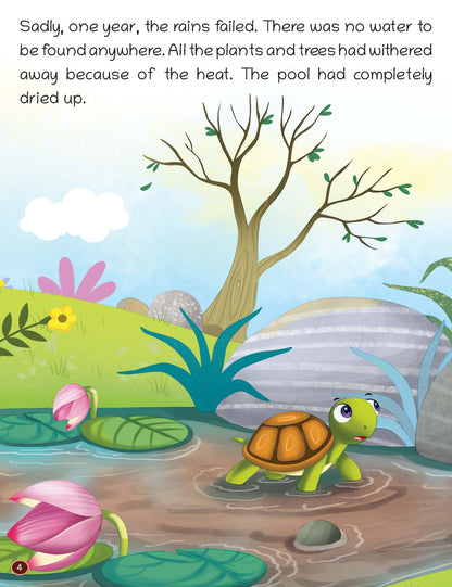 Short Illustrated Panchtantra Stories for Kids 2+ | The Talkative Tortoise | Lil Legends by Oswaal Books - Oswaal Books