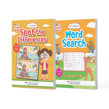 Lil Legends Interactive Learning Book Set of 2 | Spot the Difference & Word Search Puzzle Combo | For Kids Ages 4+ Oswaal Books and Learning Private Limited