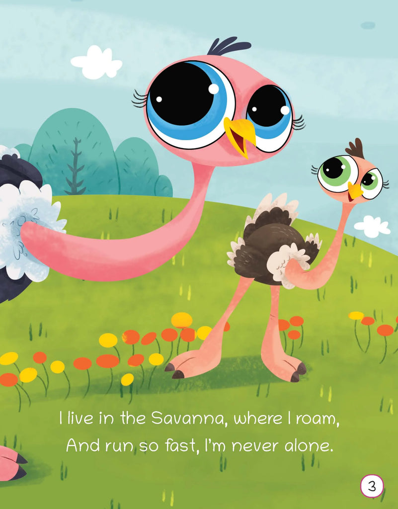 Lil Legends Know Me Series - Birds | I am an Ostrich| Fascinating Bird Book | Exciting Illustrated Book | For kids |  Age 2+ Years Oswaal Books and Learning Private Limited