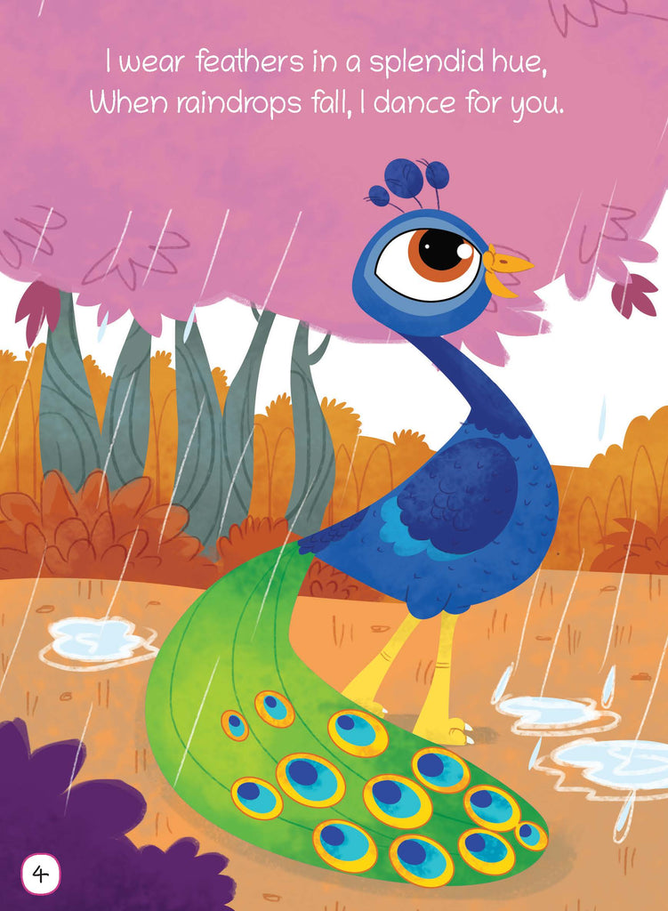 Lil Legends Know Me Series - Birds | I am an Peacock | Fascinating Bird Book | Exciting Illustrated Book | For kids |  Age 2+ Years Oswaal Books and Learning Private Limited