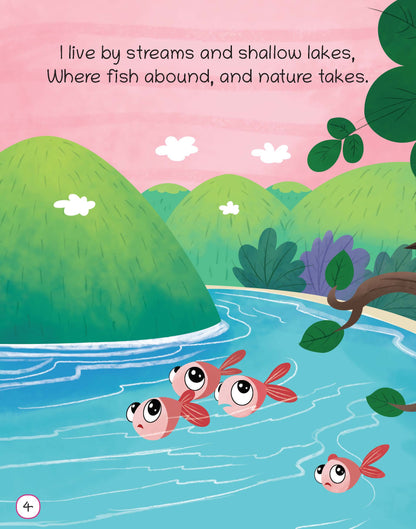 Lil Legends Know Me Series - Birds | Set of 8 Books | I am an Eagle | I am a Kingfisher | I am an Ostrich | I am an Owl | I am a Parrot | I am a Peacock | I am a Penguin | I am a Pigeon | Fascinating Bird Books | For Kids | Age 2+ Years - Oswaal Books