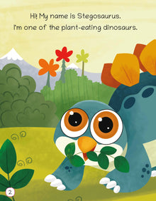 Lil Legends Know Me Series - Dinosaurs | I Am An Apatosorrus, I Am A Triceratops, I Am A Stegosaurus and I Am A T-Rex (Set of 4 Books) | Fascinating Animal Book | Exciting Illustrated Book | For Kids | Age 2+ Years Oswaal Books and Learning Private Limited