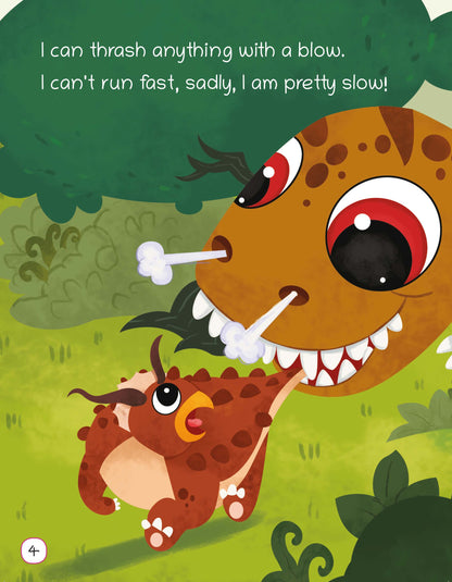 Lil Legends Know Me Series - Dinosaurs | I am a T-rex | Fascinating Animal Book | Exciting Illustrated Book | For kids |  Age 2+ Years - Oswaal Books