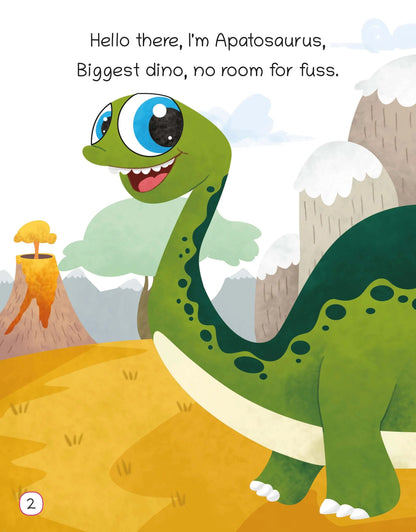 Lil Legends Know Me Series - Dinosaurs | I am an Apatosaurus | Fascinating Animal Book | Exciting Illustrated Book | For kids |  Age 2+ Years - Oswaal Books