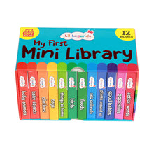 Lil Legends Mini Library - Box Set | Volume 2 with Free School Bag | 12 Books (Baby animals, Baby objects, Clothes, Things at home, Toys, Foods, Birds, Sea animals, Plants around us and more) Oswaal Books and Learning Private Limited