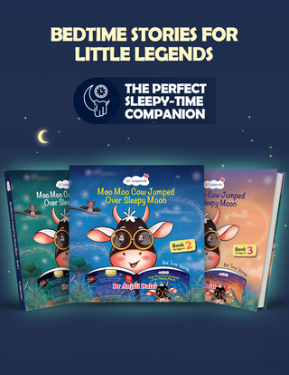Lil Legends Bedtime Stories Collection for Kids Ages 3–5 | Illustrated Bedtime Story Books | 3 Book Box Set