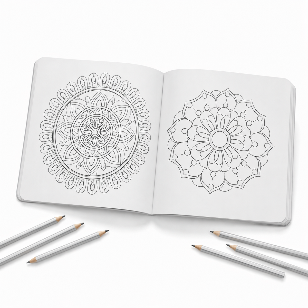 Lil Legends Mandala Magic Colouring Book for Kids & Adults | Bold Mandala Designs | Focus, Fine Motor Skills & Mindfulness | Calming Activity Book | Age 5+