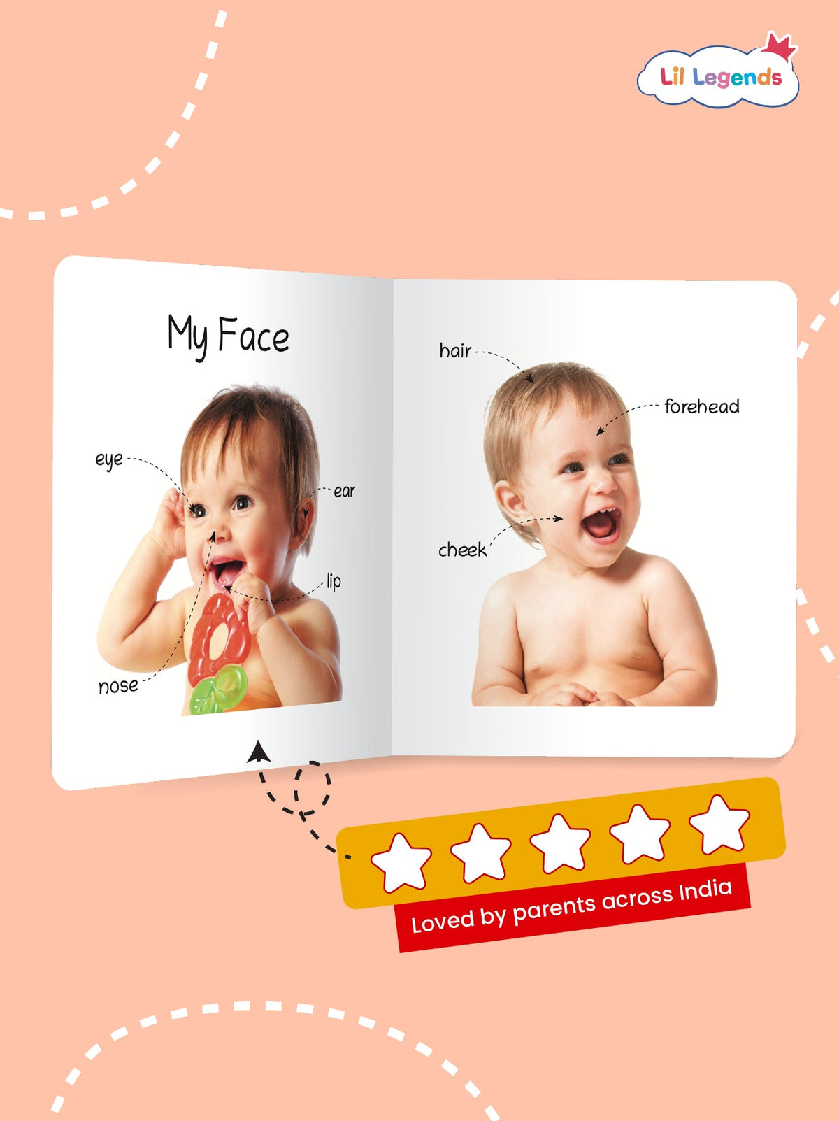 Mini Library Box Set â€“ 12 Durable Board Books for Toddlers | Early Learning Concepts Like Alphabet, Numbers, Colours, Animals & More | Tear-Resistant | Perfect for Ages 0â€“4 - Oswaal Books