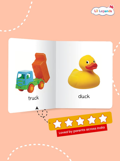 Mini Library Box Set â€“ 12 Durable Board Books for Toddlers | Real-World Concepts Like Baby Animals, Foods, Good Habits, Opposites & More | Tear-Resistant | Perfect for Ages 0â€“4 - Oswaal Books