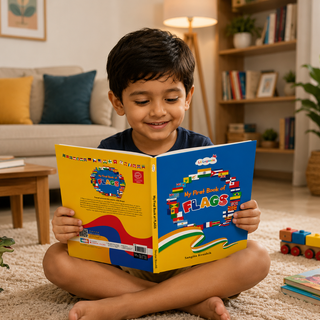 Lil Legends My First Book of Flags for Kids | Illustrated World Flags Picture Book | Builds Knowledge of Countries, Cultures & Visual Learning | Age 4+ Years