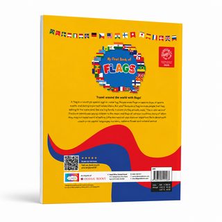 Lil Legends My First Book of Flags for Kids | Illustrated World Flags Picture Book | Builds Knowledge of Countries, Cultures & Visual Learning | Age 4+ Years