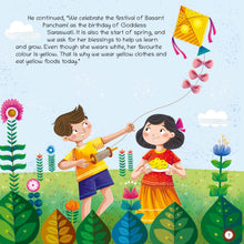 Mythological stories- Illustrated Board Book Saraswati, An Enchanting story from Indian Mythology for Kids, Age 3+ Oswaal Books and Learning Private Limited