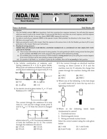 NDA-NA (NATIONAL DEFENCE ACADEMY/NAVAL ACADEMY) 14 Previous Solved Papers | Yearwise (2017-2024) English, General Studies, Mathematics (Set of 3 Books) For 2024-25 Exam Oswaal Books and Learning Private Limited