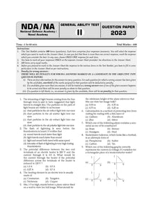 NDA-NA (NATIONAL DEFENCE ACADEMY/NAVAL ACADEMY) 15 Previous Solved Papers| Year-wise 2017-2024 (II) | General Ability Test: General Studies | For 2024-25 Exam Oswaal Books and Learning Private Limited