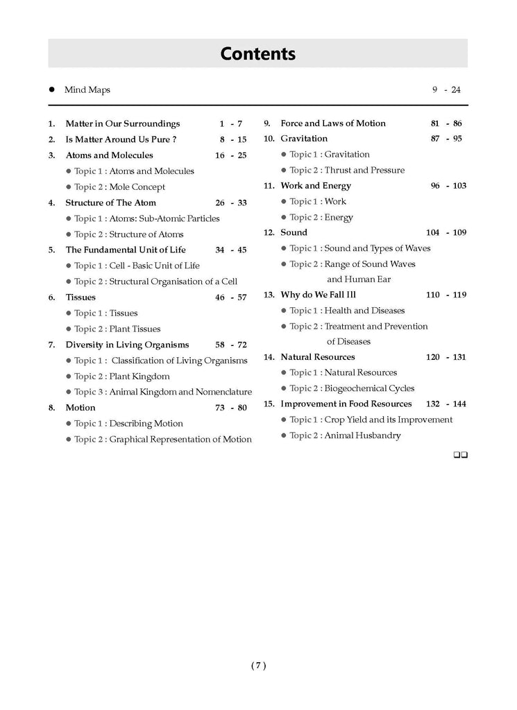 NCERT Exemplar (Problems - Solutions) Class 9 Science Book