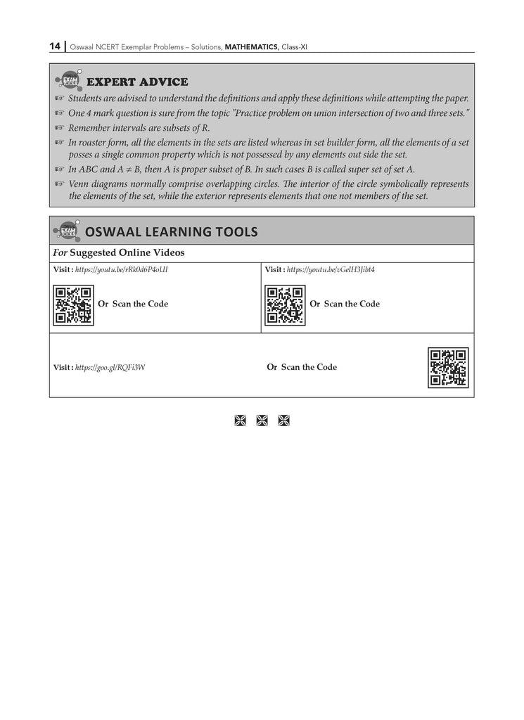 NCERT Exemplar (Problems - solutions) Class 11 Mathematics Book