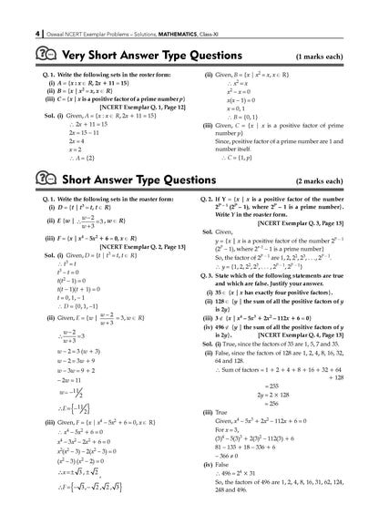 NCERT Exemplar (Problems - solutions) Class 11 Physics 