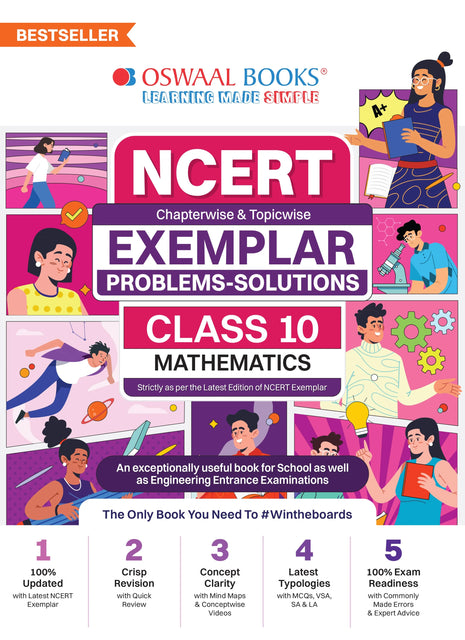 NCERT Exemplar Class 10 Books | For 2025 Baord Exams – Oswaal Books