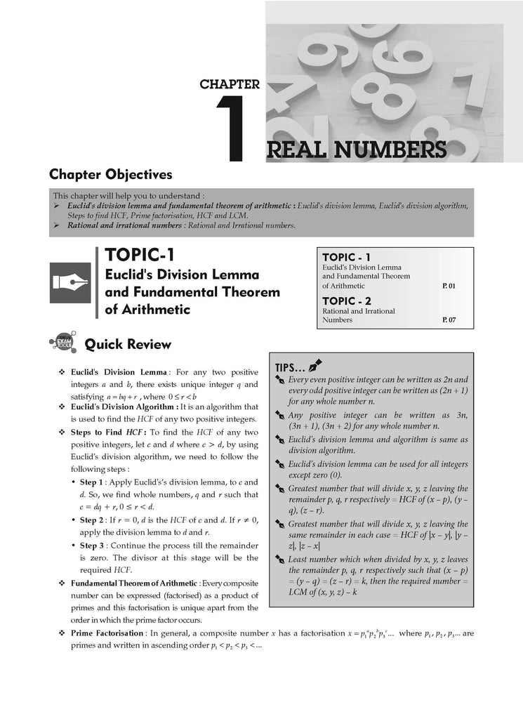 NCERT Exemplar (Problems - Solutions) Class 10 Mathematics Book For 2024 Board Exams Oswaal Books and Learning Private Limited