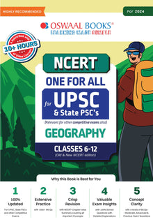 UPSC NCERT One For All | Geography | Classes-6 to 12 | For 2024 Exam | For UPSC and State PSC's