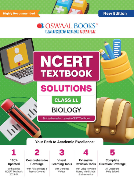 NCERT Textbook Solutions Class 11 Biology | For Latest Exam