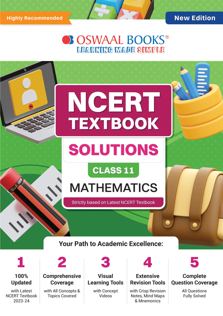 NCERT Textbook Solution Class 11 Mathematics | For Latest Exam Oswaal Books and Learning Private Limited