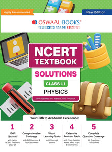 NCERT Textbook Solution Class 11 Physics | For Latest Exam Oswaal Books and Learning Private Limited