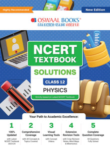 NCERT Textbook Solution Class 12 Physics | For Latest Exam Oswaal Books and Learning Private Limited