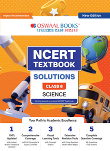 NCERT Textbook Solution Class 6 Science | For 2024 Exam Oswaal Books and Learning Private Limited