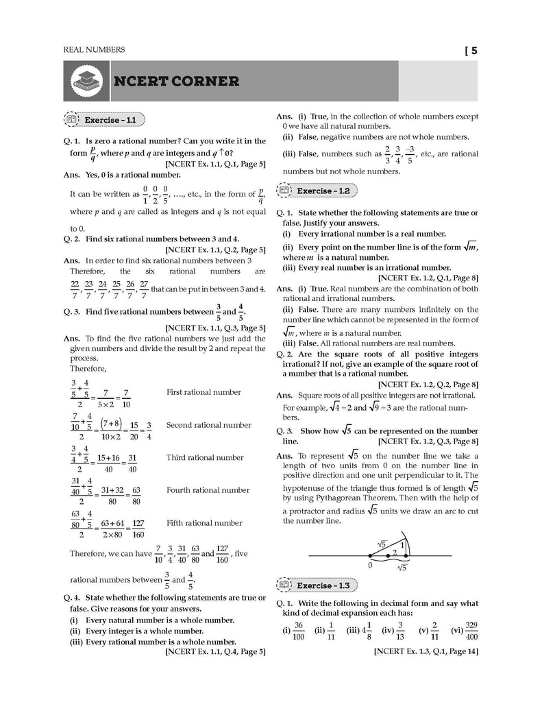 NCERT Textbook Solution Class 9 Mathematics | For Latest Exam Oswaal Books and Learning Private Limited