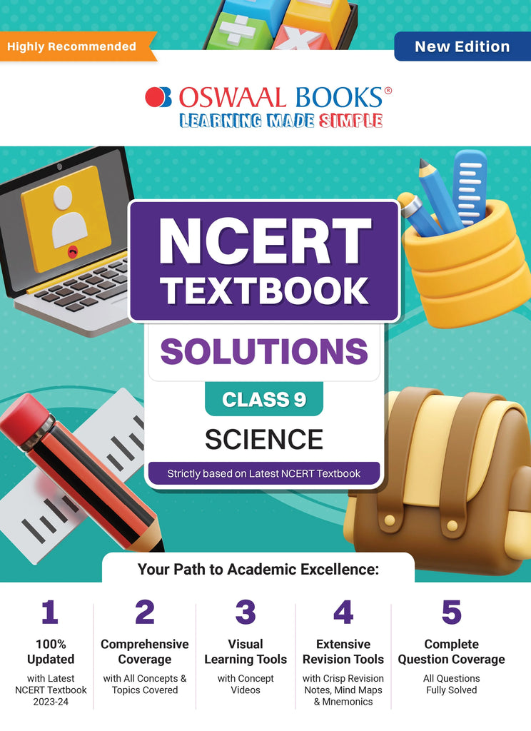 NCERT Textbook Solution Class 9 Science | For 2024 Exam Oswaal Books and Learning Private Limited
