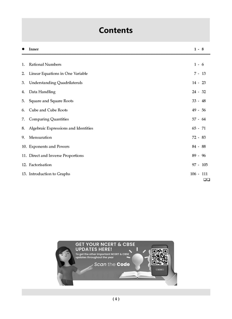 NCERT Textbook Solutions - Class 8 Mathematics | For Latest Exam Oswaal Books and Learning Private Limited