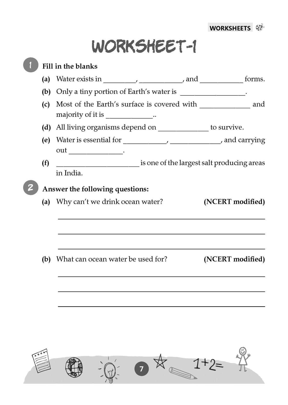 NCERT The World Around Us Textbook and Workbook For Class 5 | Updated NCERT Pattern | Includes Mind Maps & Revision notes | With Parents & Teachers Manual (Set of 2 books)Â 