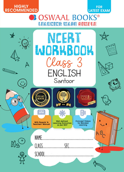 NCERT Workbook English (Santoor) Class 3 (For Latest Exam)