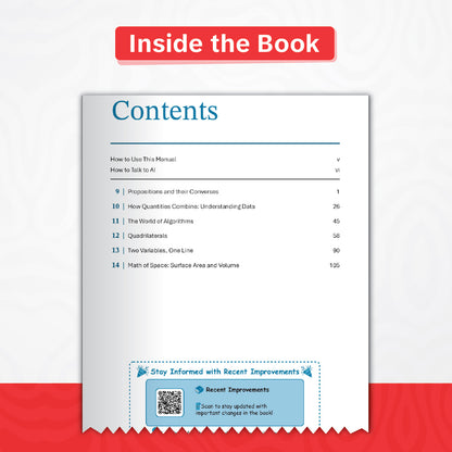 Oswaal Teachers’ Manual of Mathematics | Standard & Advanced Level | Class 9 | Based on Latest NCERT Textbook Ganita Manjari Part-2 & Reading Material | Aligned with NEP 2020 & NCF-SE 2023 | Oswaal AI