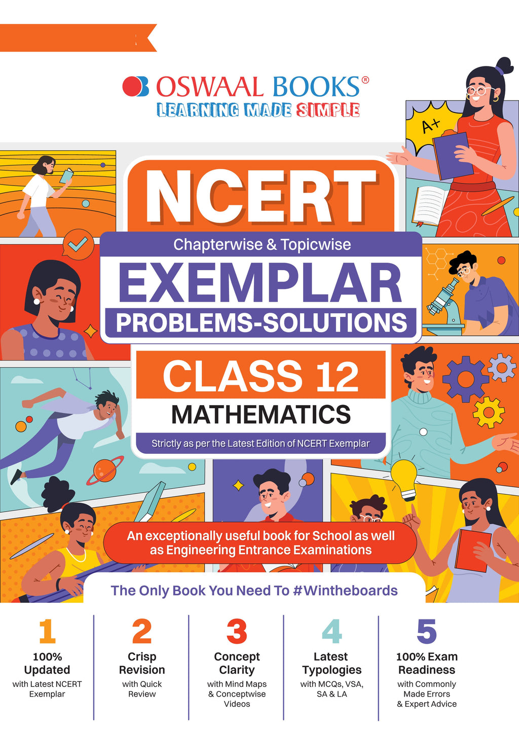 12 Math Books NCERT Exemplar (Problems - Solutions) Class 12 Mathematics Book ...