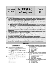 NEET (UG) 36 Years Chapter-wise Topic-wise Solved Papers Biology For 2024 Exams ( New Edition) - Oswaal Books and Learning Pvt Ltd