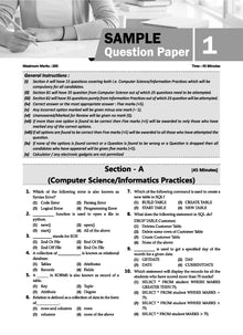NTA CUET (UG) 5 Mock Test Sample Question Papers Computer Science/Inform. Prc. (2024)