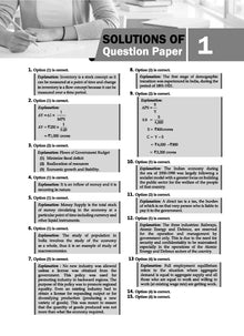 NTA CUET (UG) 10 Mock Test Sample Question Papers Economics (2024)