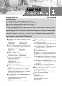 NTA CUET (UG) 10 Mock Test Papers Biology (For 2025 Exam) Oswaal Books and Learning Private Limited