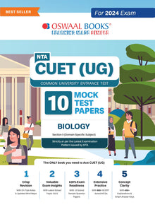 NTA CUET (UG) 10 Mock Test Sample Question Papers Biology | For 2024 Exams