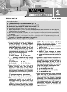 NTA CUET (UG) 5 Mock Test Sample Question Papers Entrepreneurship | For 2024 Exams