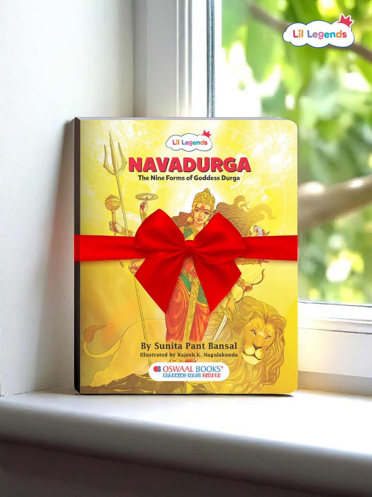Navdurga Story Book for Kids by Sunita Pant Bansal | Discover 9 Forms of Goddess Durga with Mythological Stories & Vibrant Art | Ages 7+ - Oswaal Books