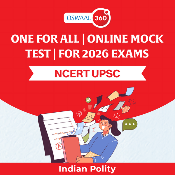 NCERT UPSC ONE FOR ALL - INDIAN POLITY | Online Mock Test | For 2026 Exams