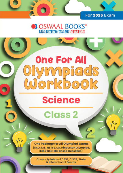 One for All Olympiads Workbook Class 2 Science For 2025 Exam