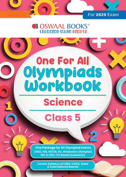 One for All Olympiads Workbook Class 5 Science For 2025 Exam