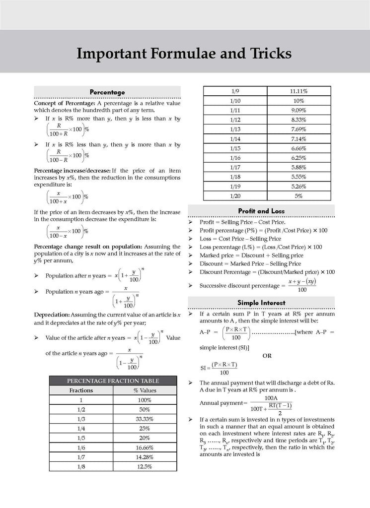 Objective Arithmetic For All Competitive Exams Oswaal Books and Learning Private Limited