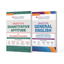 Objective General English + Quantitative Aptitude Chapter-Wise & Topic-Wise (Set Of 2 Books) For All Latest Competitive Exams Oswaal Books and Learning Private Limited